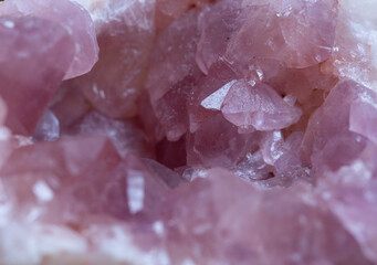 pink quartz mineral specimen stone rock geology gem crystal