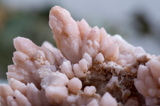 pink quartz mineral specimen stone rock geology gem crystal