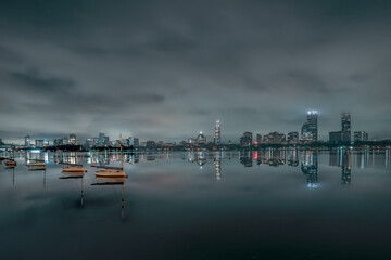Fototapeta premium Boston at night