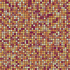 Geometric abstract pattern with simple shapes. Vector