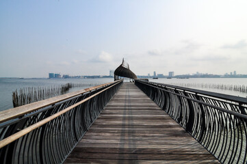 Naklejka premium Sungei Buloh Wetland Reserve in Singapore