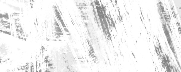 White Concrete Cement Background with Light Gray Cracks and Crumpled Wrinkles