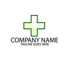 Medical Logo isolated on a white background