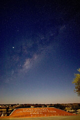 Milky Way over Tweerivieren camp, Kgalagadi