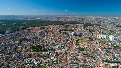 Aerial view of Itaquera, S&atilde;o Paulo