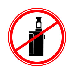 Electronic Cigarette. Dont vipe. warning