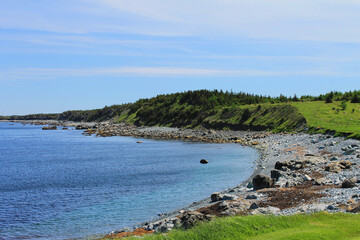 Rocky beach, Cappahayden, Newfoundland Labrador