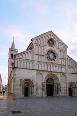 Fototapeta na wymiar The Cathedral of St James in Šibenik, Croatia