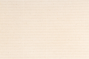 Corrugated Cardboard texture background. Light beige brown paper