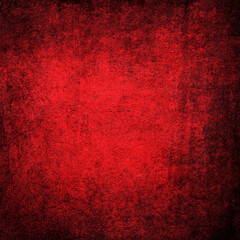 red background