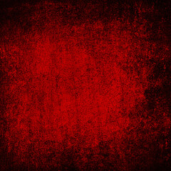 red background