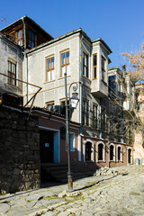 Fototapeta na wymiar The old town in city of Plovdiv, Bulgaria