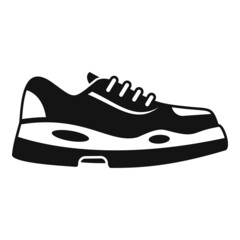 Air sneaker icon simple vector. Sport design