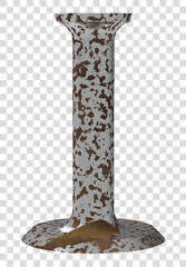 candle rustic holders png render