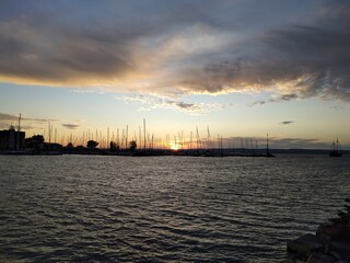 Sunset at Lake Balaton, Hungary
