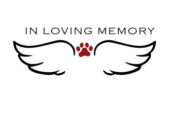 In loving memory of your dog background
