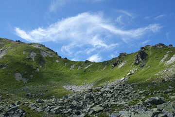 Gipfelgrat am Riedkopf im Montafon