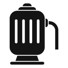 Pool pump icon simple vector. Cleaning service