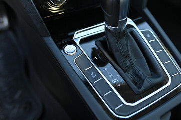 transmission control units in the car interior of the car