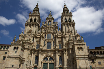 Fototapeta na wymiar Cathedral of Santiago de Compostela, Galicia