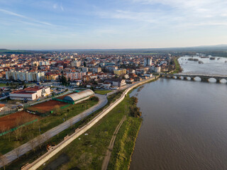 Old Bridge) over Maritsa river in town of Svilengrad, Bulgaria