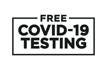 Obraz premium At-Home Covid-19 Test Kit, Coronavirus Test, Covid Test, Covid Test Results, 