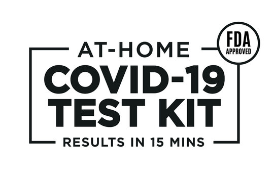 At-Home Covid-19 Test Kit, Coronavirus Test, Covid Test, Covid Test Results, 