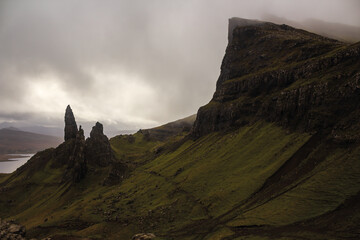 Old Man of Storr in the Mist