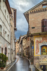 Street in Assisi, Italy