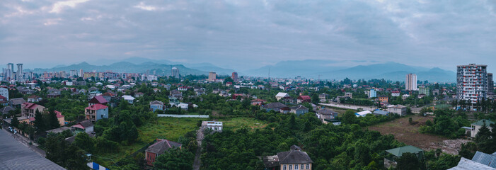 cemetery in the city