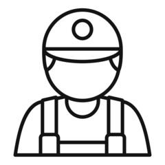 Car mechanic icon outline vector. Auto repair