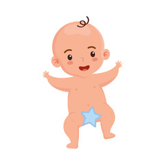 little baby with star