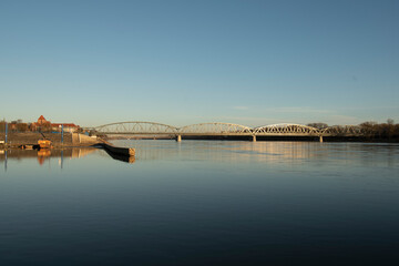 Krajobraz most drogowy Toruń