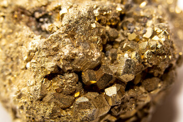 Close up of Semi-Precious Crystal Stone with Jagged Spiritual Edges