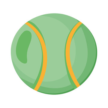 tennis green ball