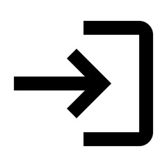 Login Vector, Exit Icon
