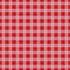 Plaid pattern. Fire brick on Pink color. Tablecloth pattern. Texture. Seamless classic pattern background.