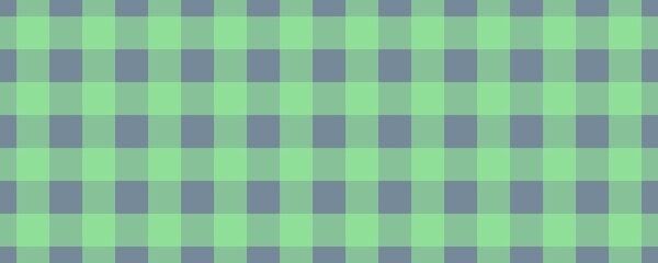 Banner, plaid pattern. Light Slate Grey on Pale Green color. Tablecloth pattern. Texture. Seamless classic pattern background.