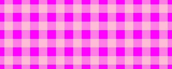Banner, plaid pattern. Magenta on Beige color. Tablecloth pattern. Texture. Seamless classic pattern background.