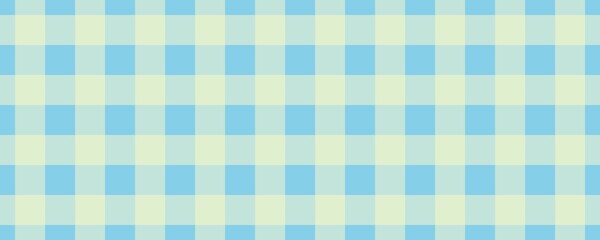 Banner, plaid pattern. Sky blue on Beige color. Tablecloth pattern. Texture. Seamless classic pattern background.