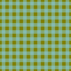 Plaid pattern. Olive on Sky blue color. Tablecloth pattern. Texture. Seamless classic pattern background.