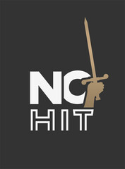 No hit message symbol