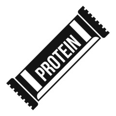 Drink protein icon simple vector. Pack food