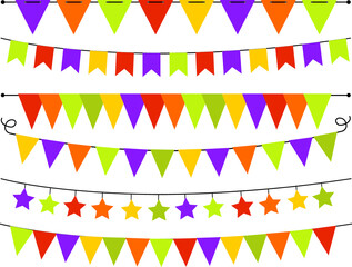 Bunting Pennant Hallowen
