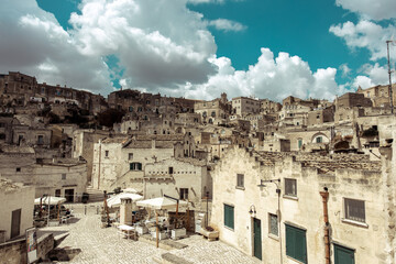 Fototapeta premium Matera city, sassi di matera