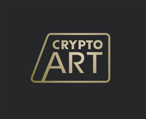 Crypto art message symbol