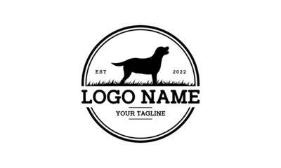 illustration vector graphic of cattle guard dog.