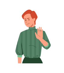 Negative gesture concept