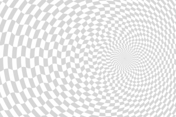 Vector abstract background. Simple  illustration with optical illusion, op art.