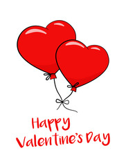 Happy Valentine's Day. Vector	
